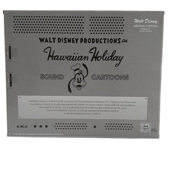 Disney 100 Goofy Hawaiian Holiday Figure Set Walt Disney Presents Plush Gift - Picture 2 of 4